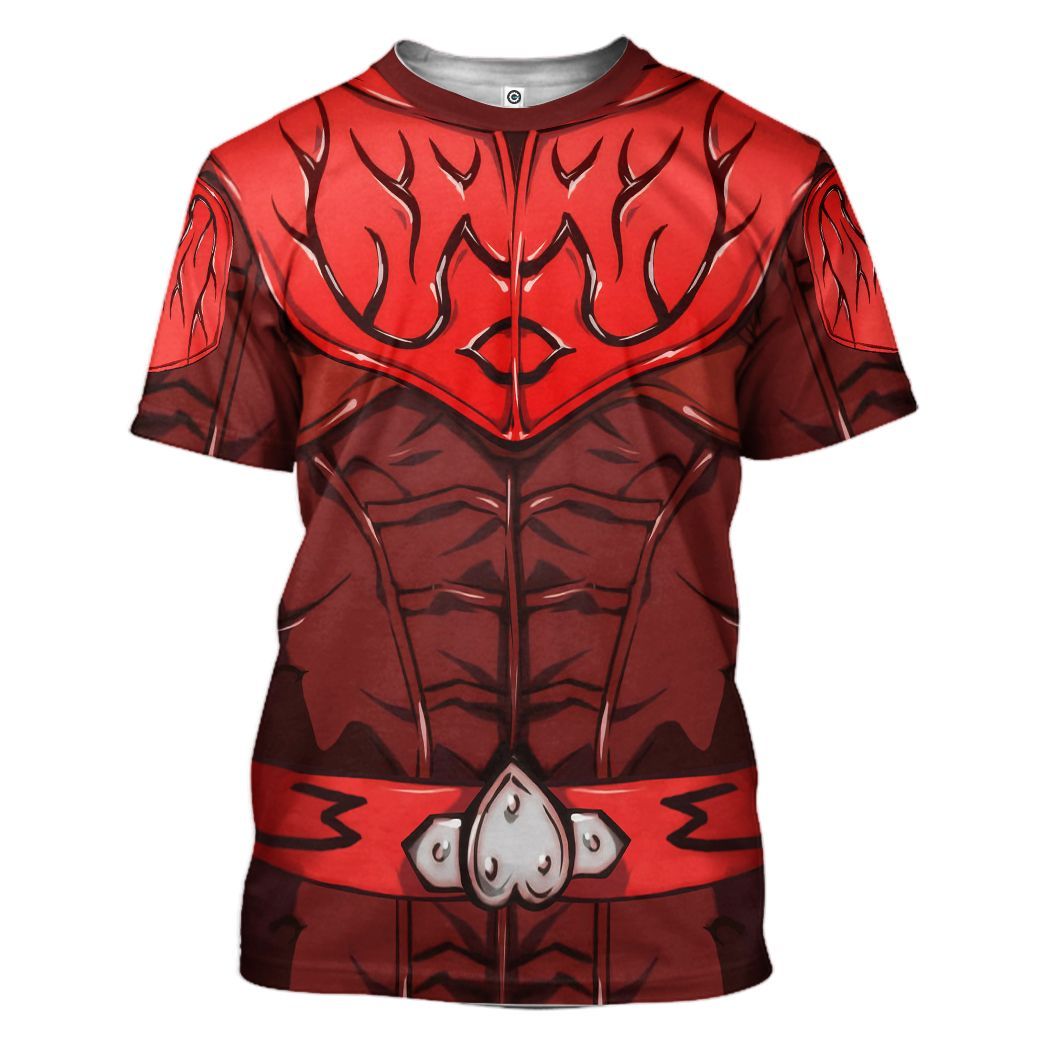 Gearhuman 3D Momotaros Kamen Rider Custom Tshirt Hoodie Apparel CC14123 3D Apparel T-Shirt S