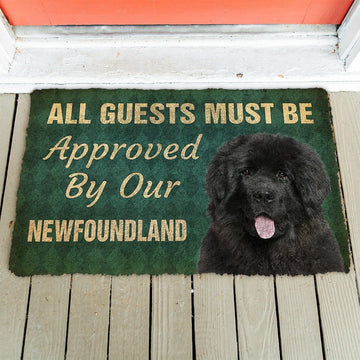 Gearhumans 3D Must Be Approved By Our Newfoundland Custom Doormat