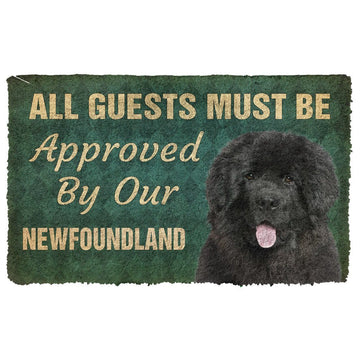 Gearhumans 3D Must Be Approved By Our Newfoundland Custom Doormat