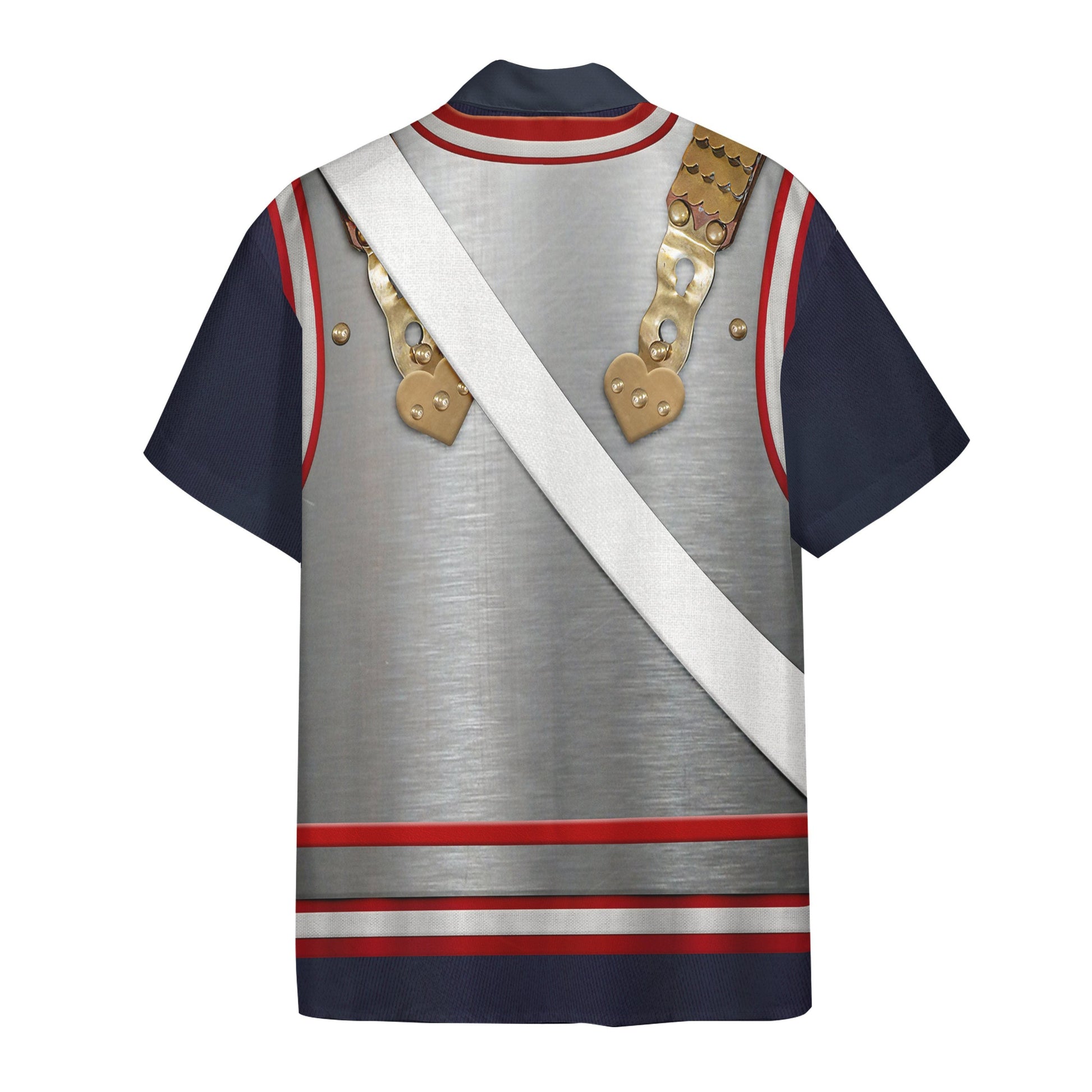 Gearhuman 3D Napoleonic French Heavy Cavalry Custom Short Sleeve Shirt GW171178 Short Sleeve Shirt 