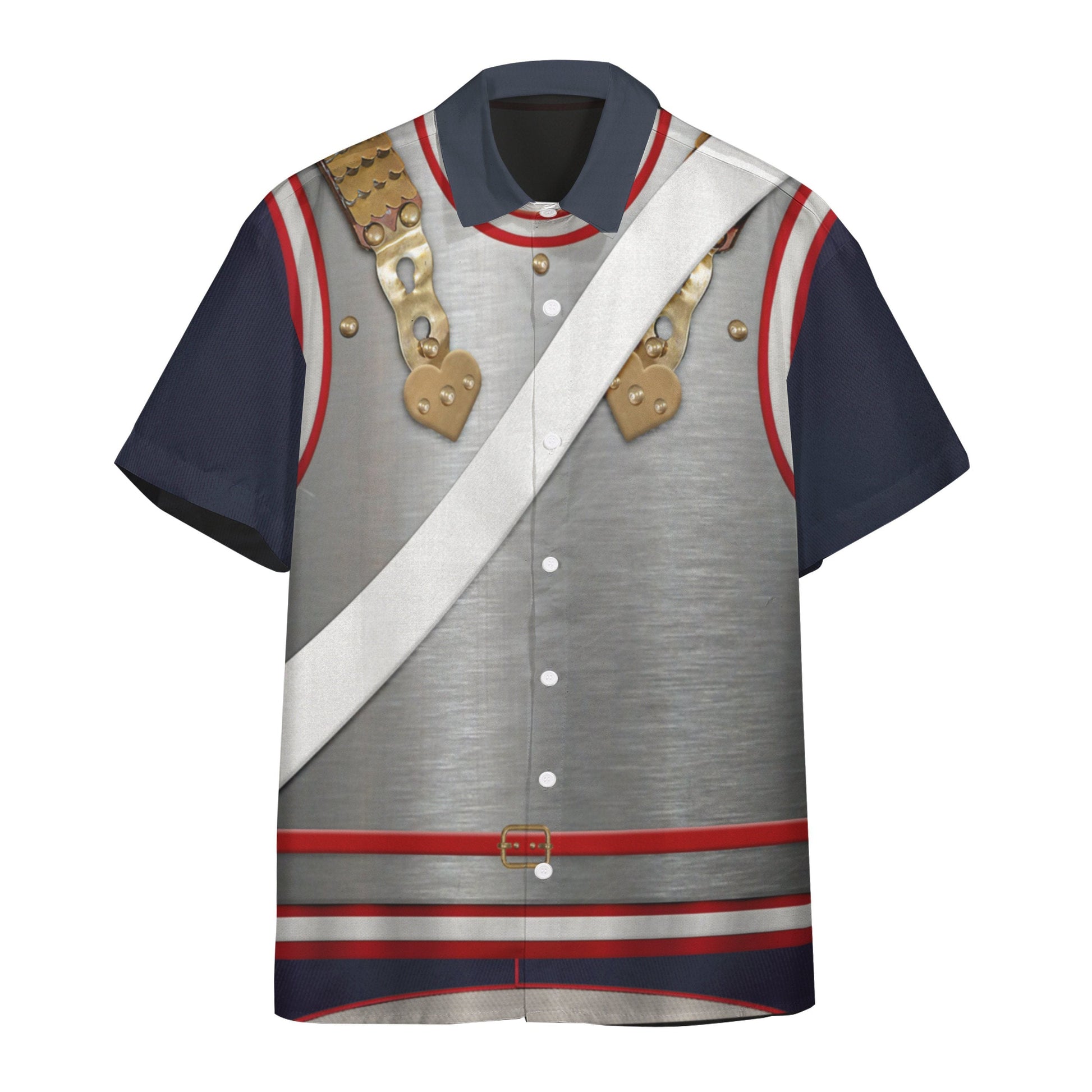 Gearhumans 3D Louis XV Custom Short Sleeve Shirt