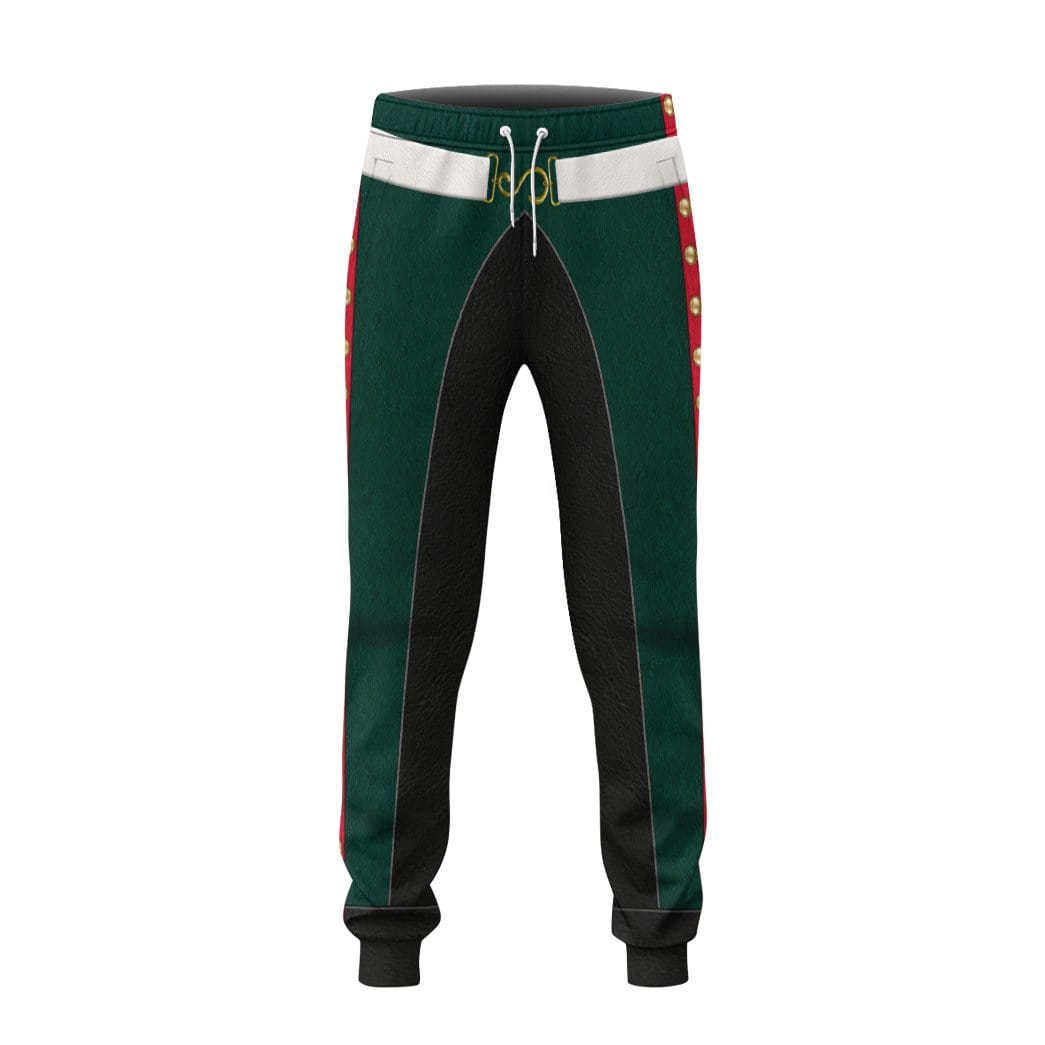Gearhuman 3D Napoleonic French Light Cavalry Campaign Dress Custom Sweatpants Apparel GV190825 Sweatpants 
