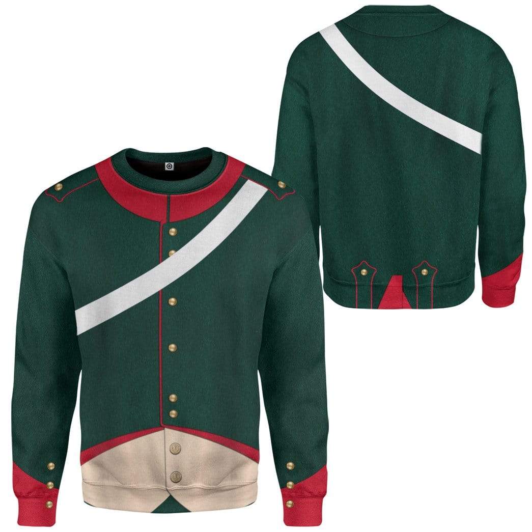 Gearhuman 3D Napoleonic French Light Cavalry Campaign Dress Custom Sweatshirt Apparel GV190824 Sweatshirt 