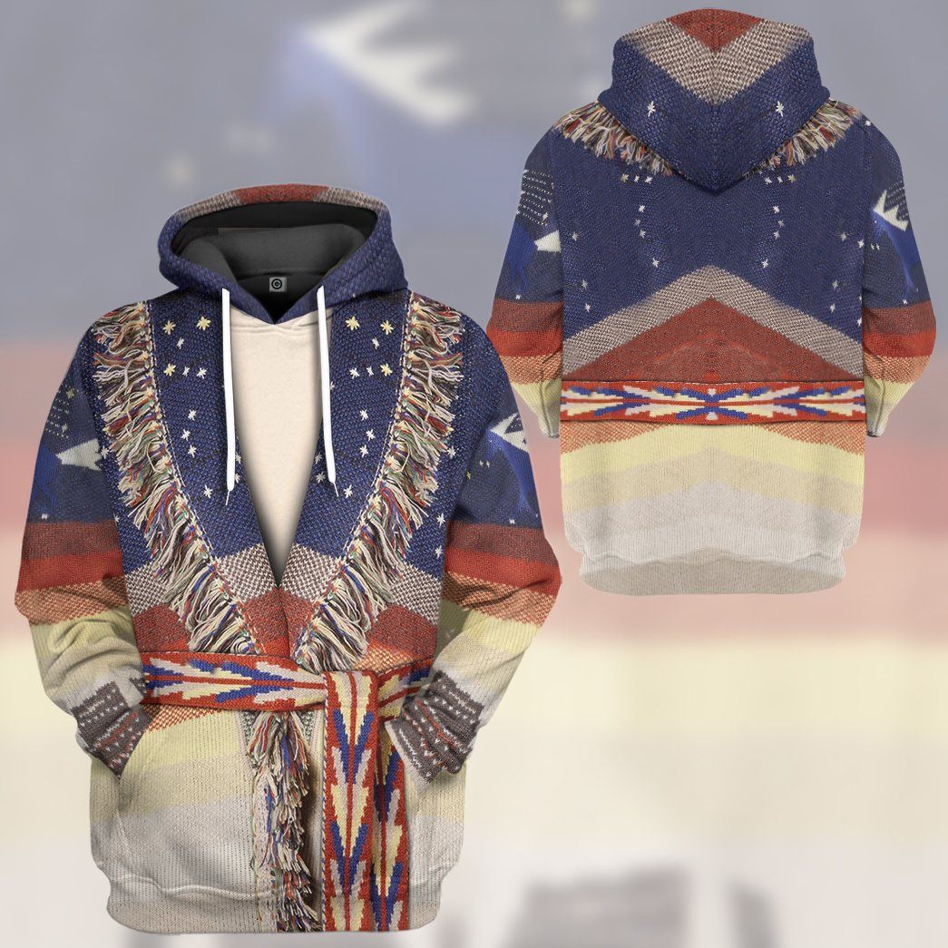 Gearhuman 3D Native American Flag Tshirt Hoodie Apparel GB11034 3D Apparel