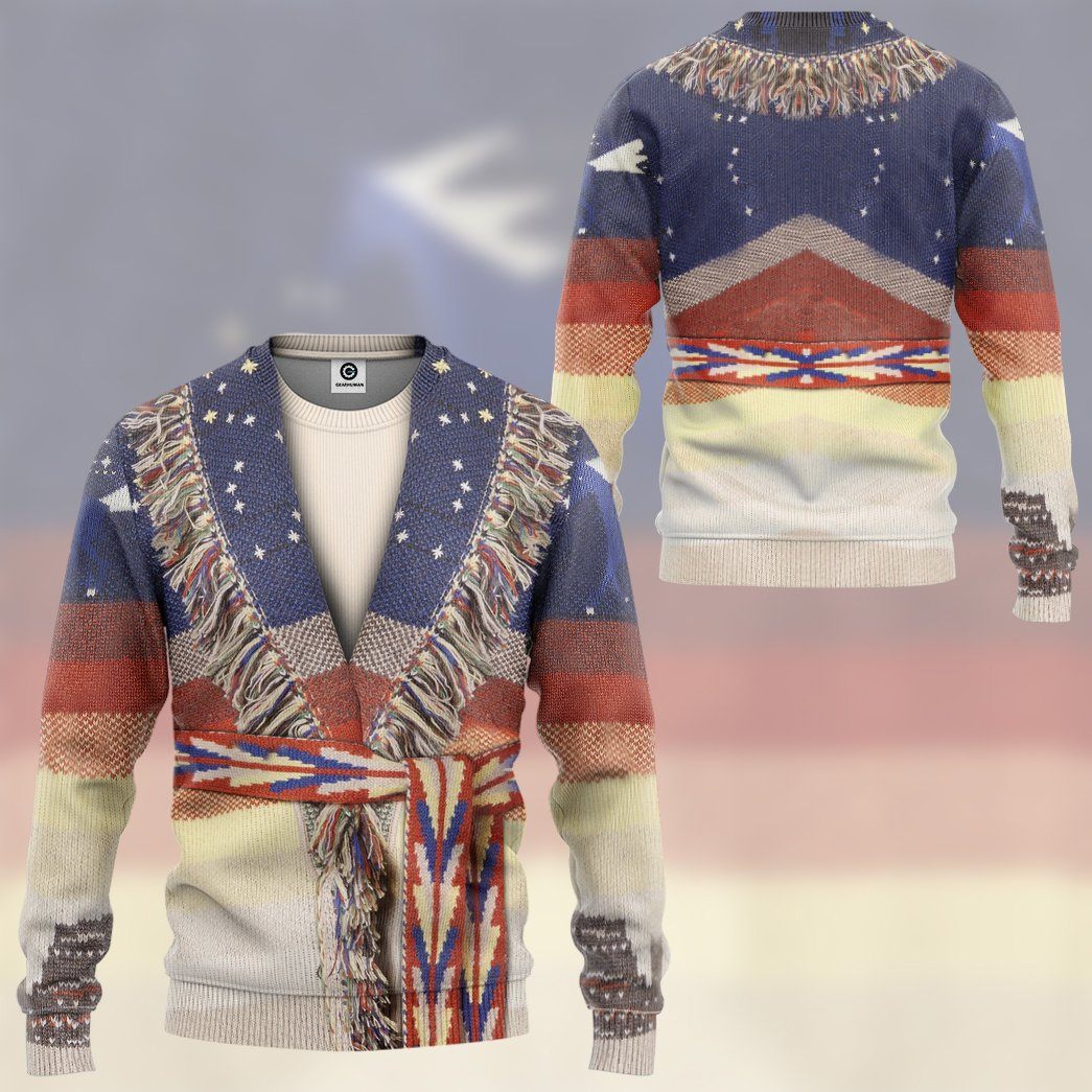 Gearhuman 3D Native American Flag Tshirt Hoodie Apparel GB11034 3D Apparel