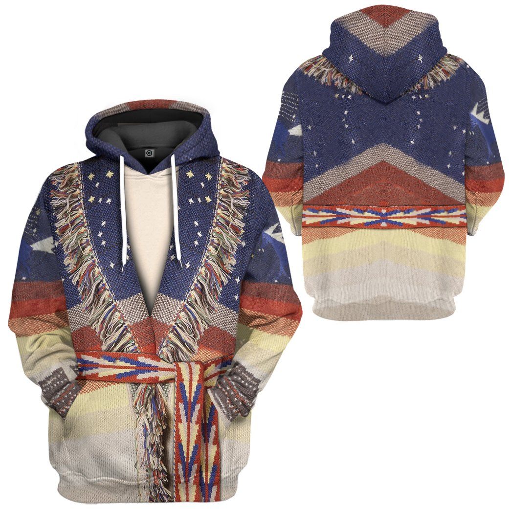 Gearhuman 3D Native American Flag Tshirt Hoodie Apparel GB11034 3D Apparel