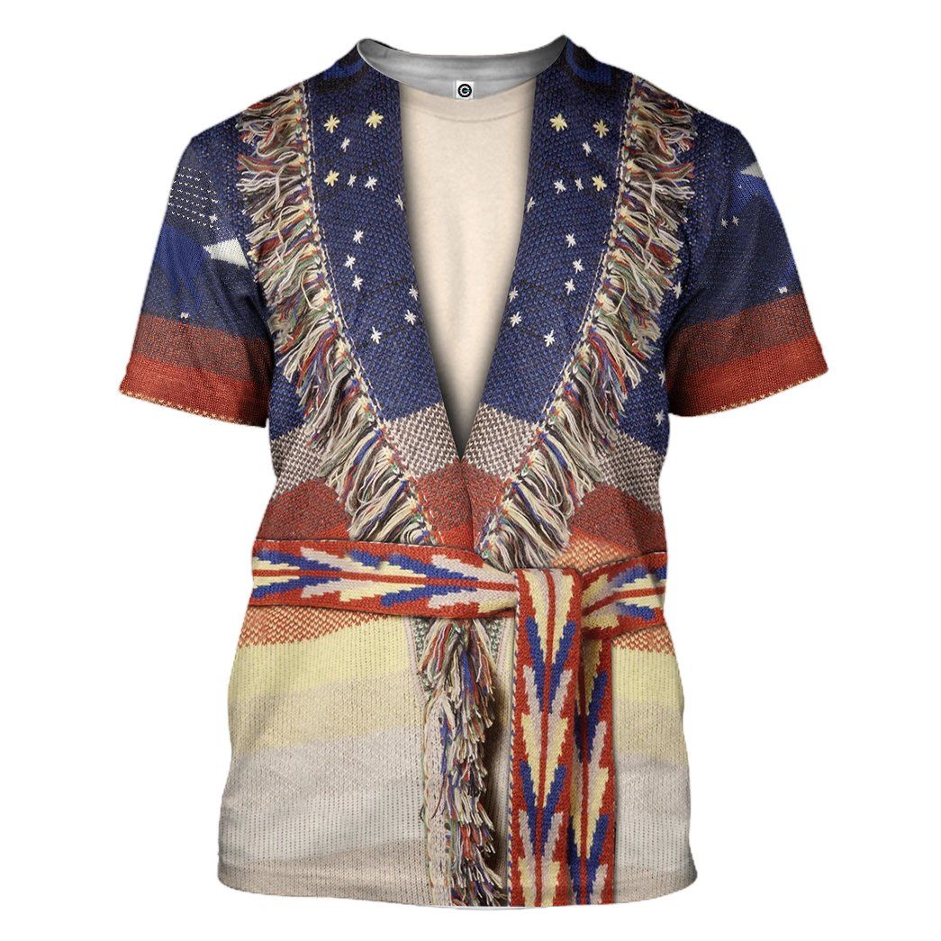 Gearhuman 3D Native American Flag Tshirt Hoodie Apparel GB11034 3D Apparel T-Shirt S