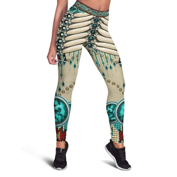 Gearhumans 3D Native American Pattern Custom Legging