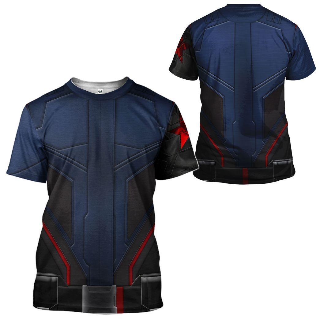 Gearhuman 3D New Winter soldier Custom Tshirt Hoodie Apparel CU111210 3D Apparel 
