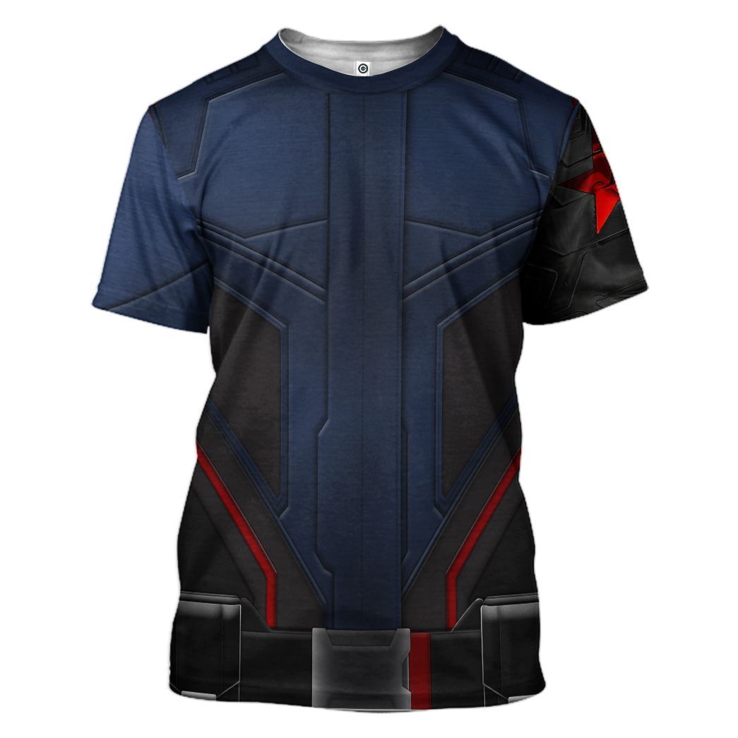 Gearhuman 3D New Winter soldier Custom Tshirt Hoodie Apparel CU111210 3D Apparel T-Shirt S 