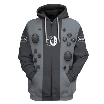 Gearhumans 3D Nintendo Switch Custom Hoodie Apparel