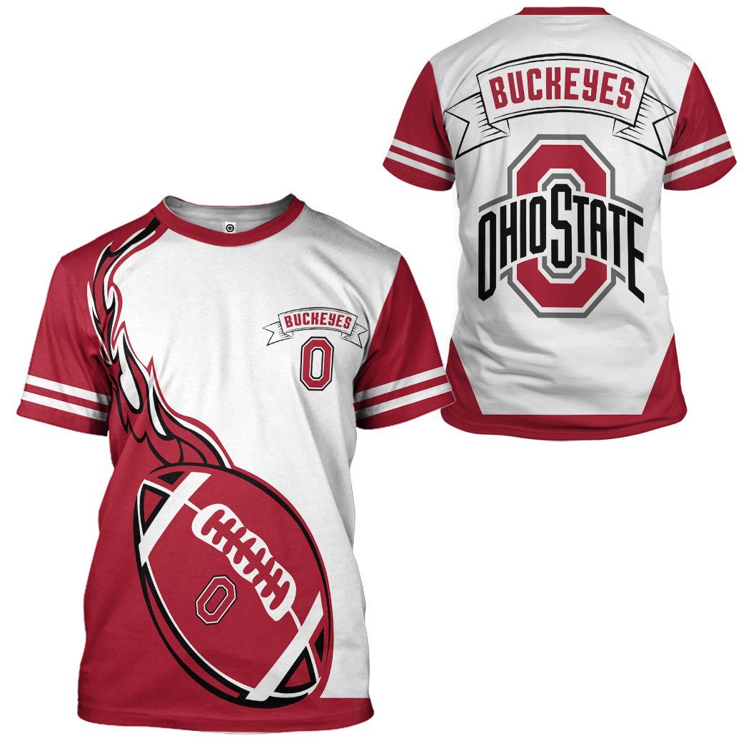 Ohio State Buckin' Nuts Tshirt Ohio State Womens Apparel College Apparel Ohio State Buckeyes Ohio State College Oversized Game Day Apparel