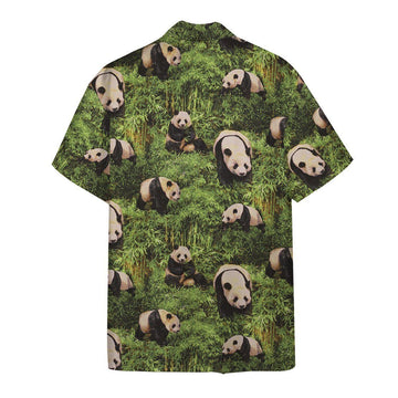 Gearhuman 3D Panda Hawaii Shirt