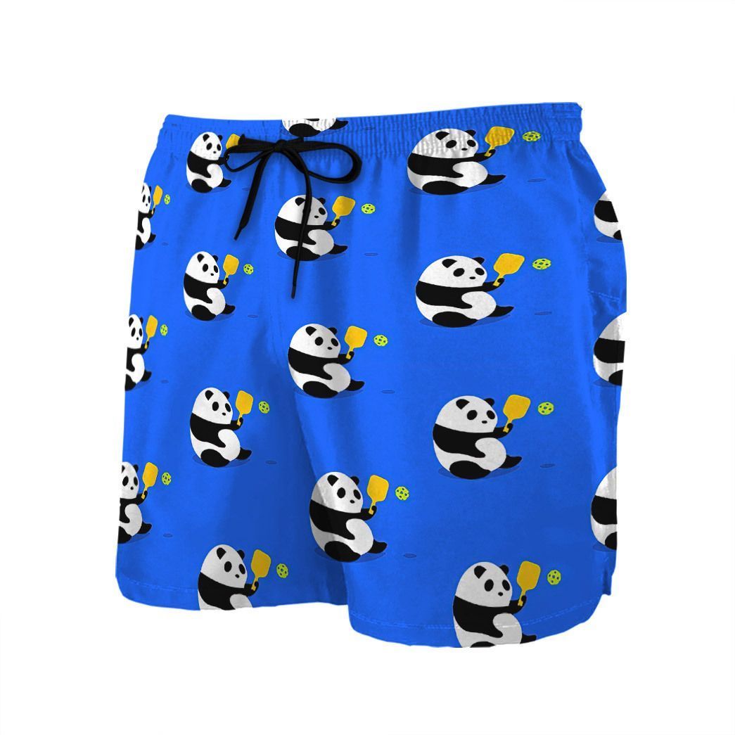 Gearhuman 3D Panda Pickleball Hawaii Shirt ZK0507212 Short Sleeve Shirt 