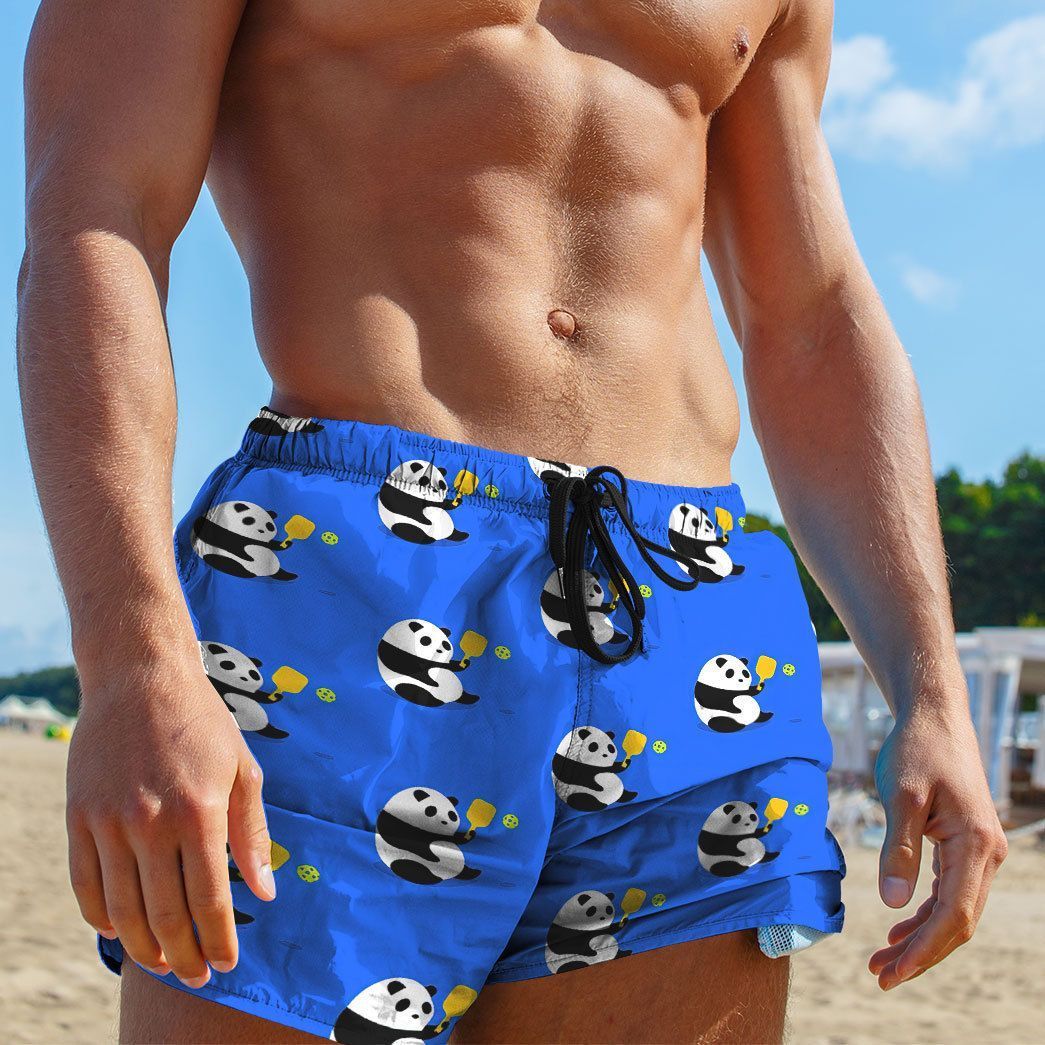 Gearhuman 3D Panda Pickleball Hawaii Shirt ZK0507212 Short Sleeve Shirt 