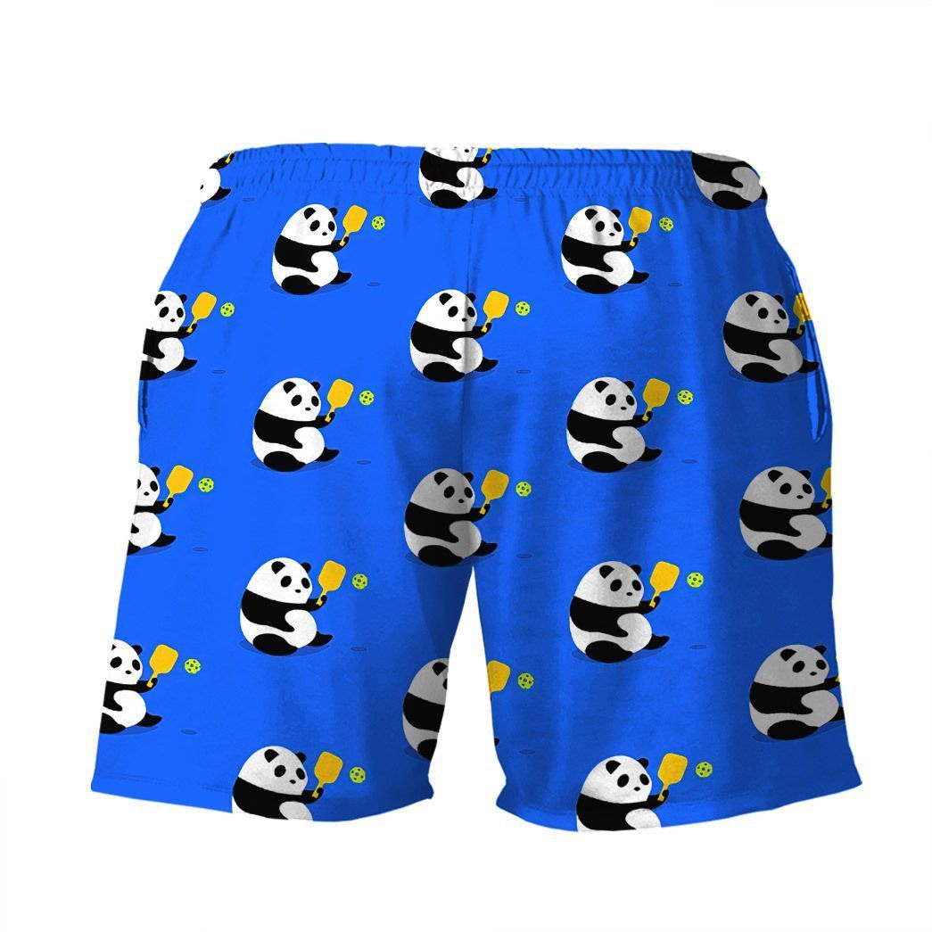 Gearhuman 3D Panda Pickleball Hawaii Shirt ZK0507212 Short Sleeve Shirt 