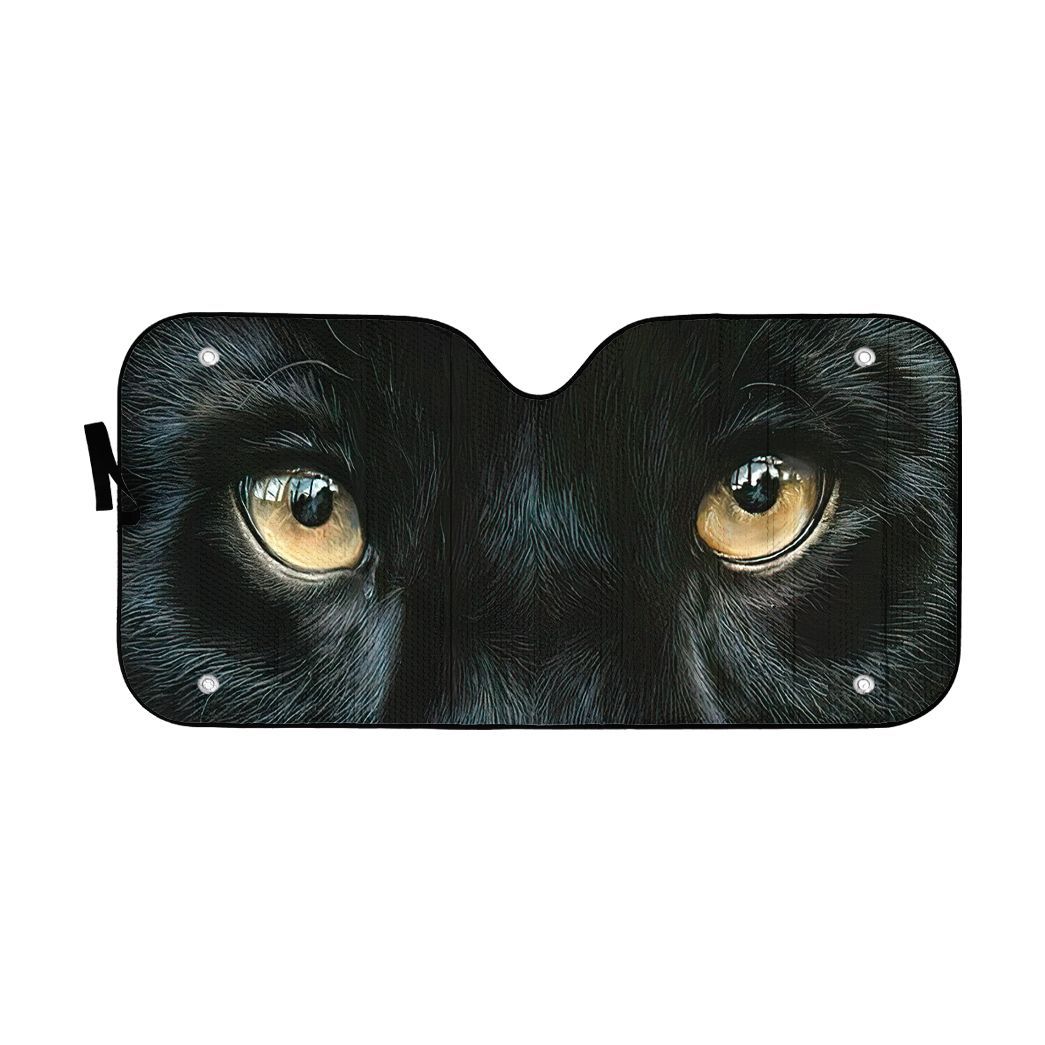 Gearhuman 3D Panther Eyes Car Sunshade ZK3006213 Auto Sunshade 57''x27.5'' 