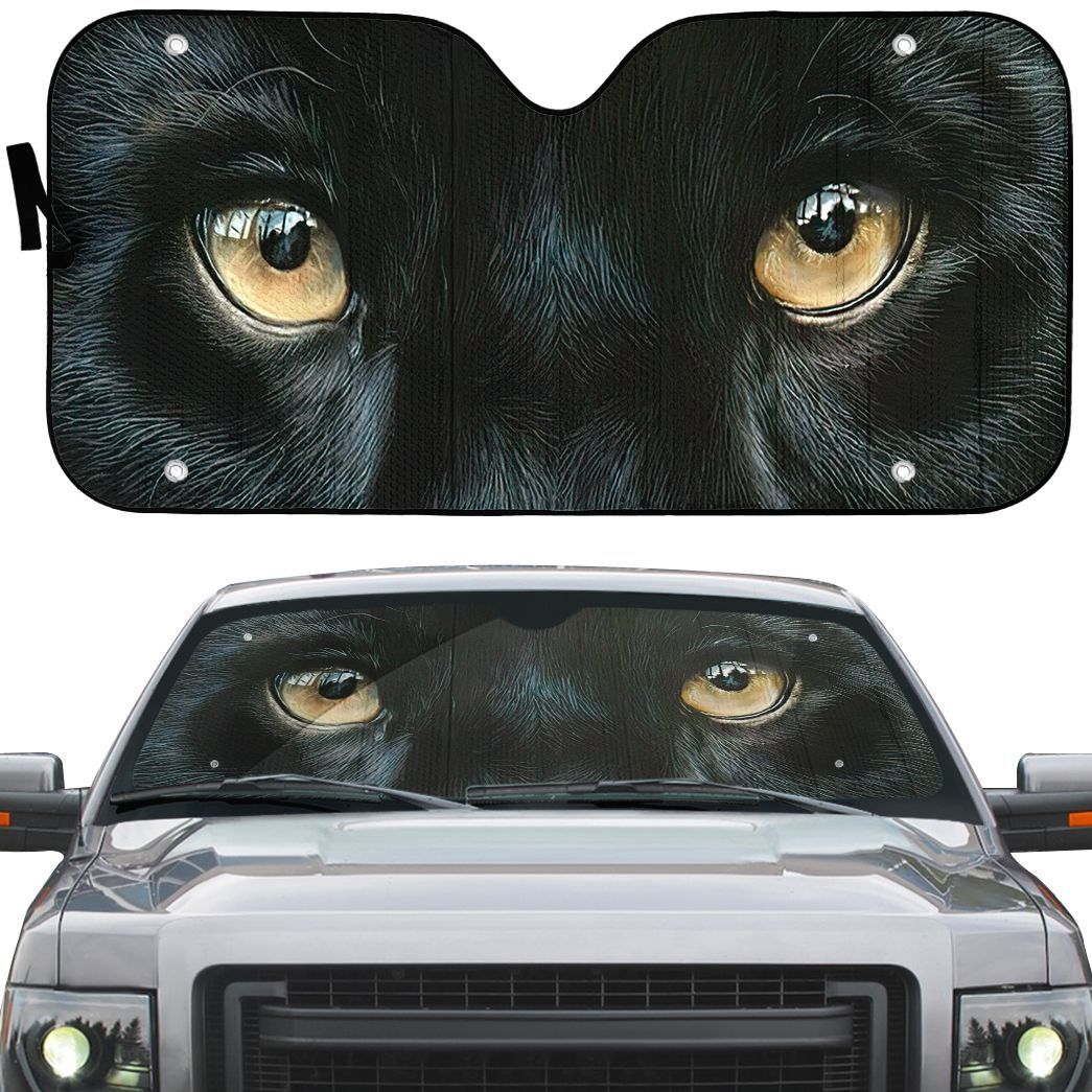 Gearhuman 3D Panther Eyes Car Sunshade ZK3006213 Auto Sunshade 