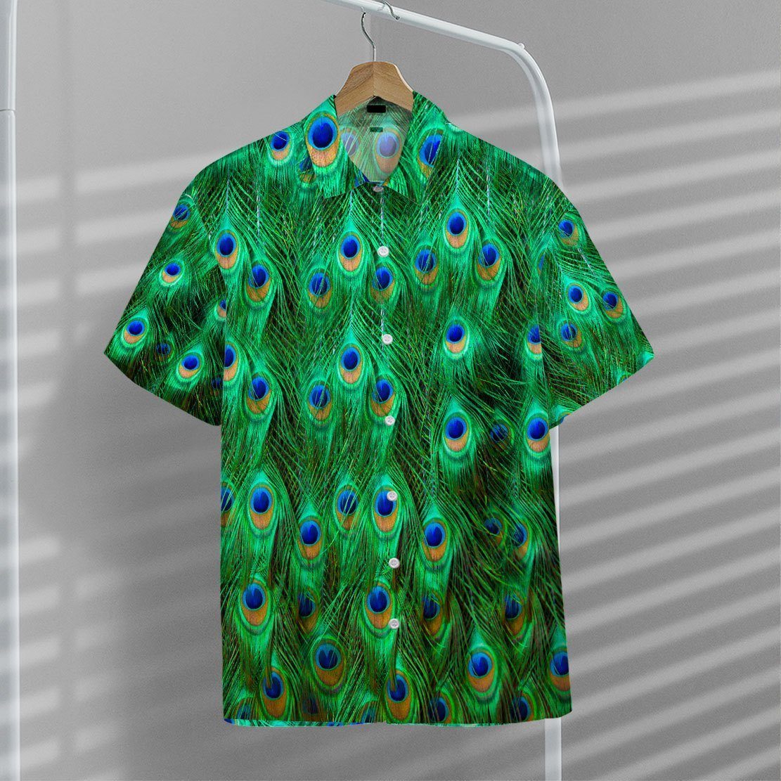 Gearhuman 3D Peacock Hawaii Shirt ZZ0706214 Hawai Shirt 