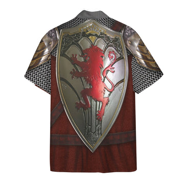 Gearhumans 3D Peter Pevensie The Chronicles of Narnia Custom Short Sleeve Shirt