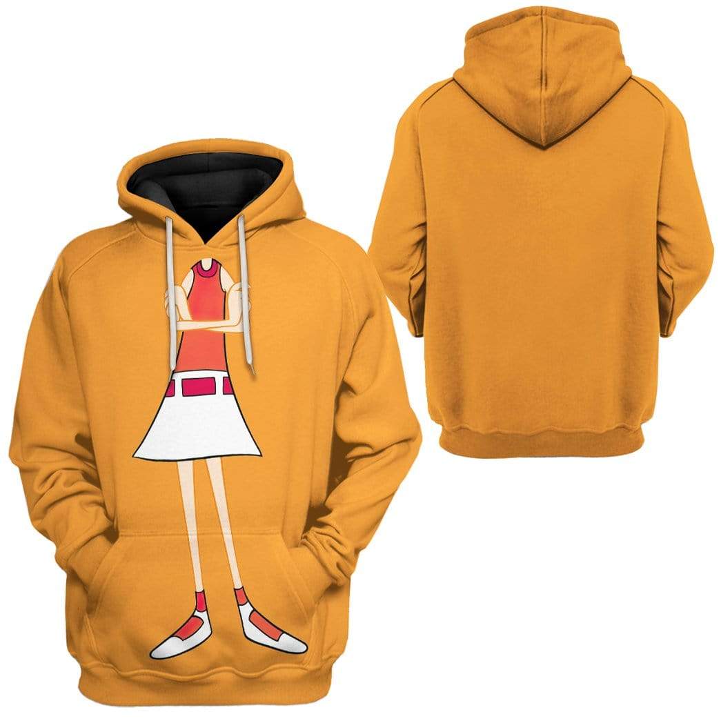 Gearhumans 3D Phineas And Ferb Candace Flynn Custom Hoodie Apparel