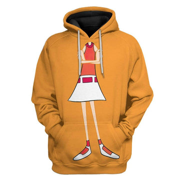 Gearhumans 3D Phineas And Ferb Candace Flynn Custom Hoodie Apparel