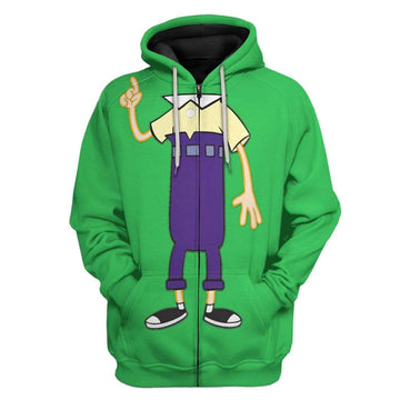 Gearhumans 3D Phineas And Ferb Custom Hoodie Apparel