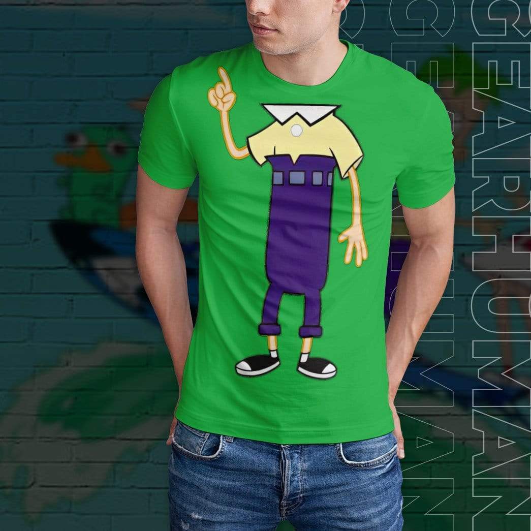 Gearhuman 3D Phineas And Ferb Custom Tshirt Apparel GW21087 3D T-shirt 