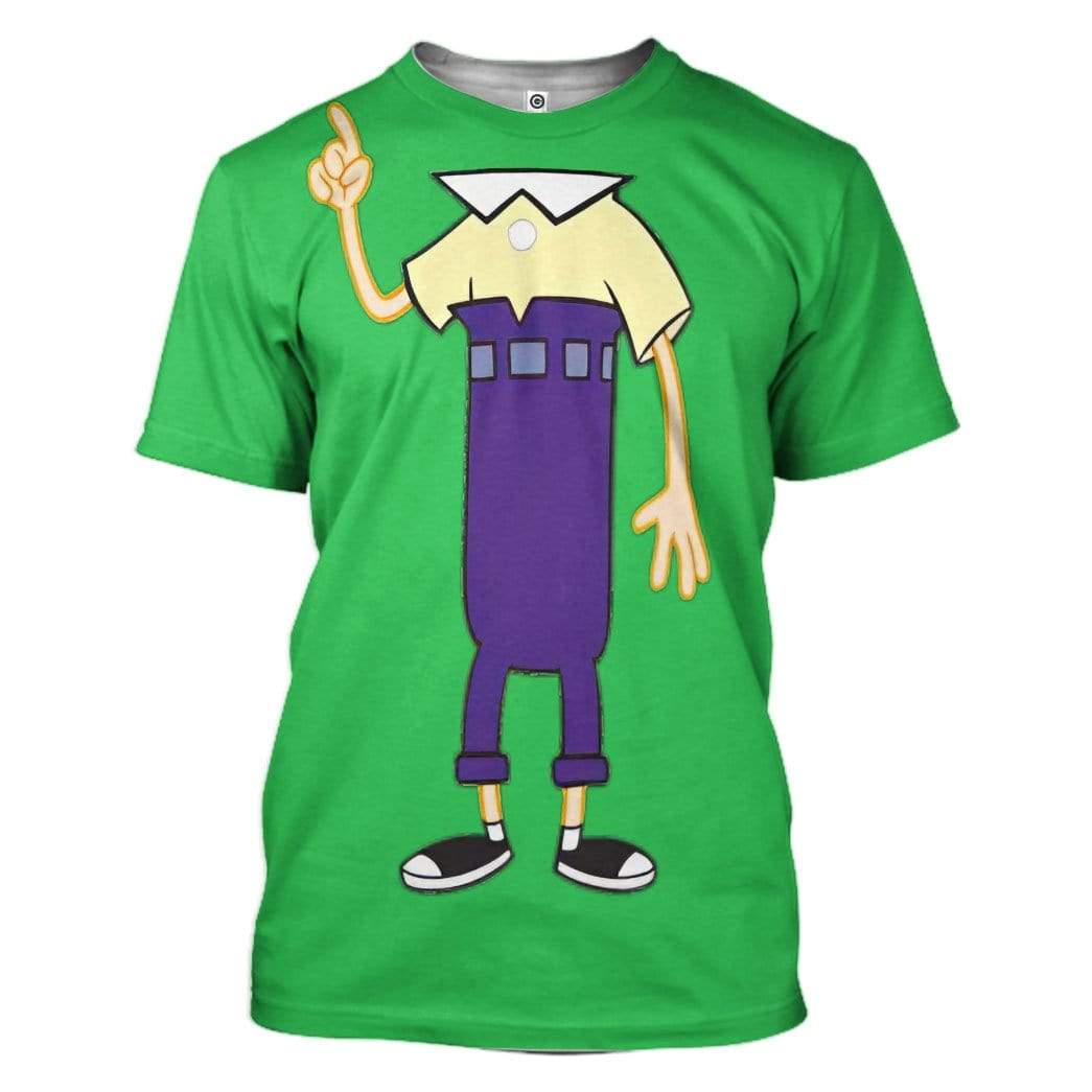 Gearhuman 3D Phineas And Ferb Custom Tshirt Apparel GW21087 3D T-shirt T-Shirt S 