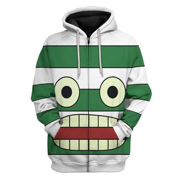 Gearhumans 3D Phineas And Ferb Klimpaloon Custom Hoodie Apparel