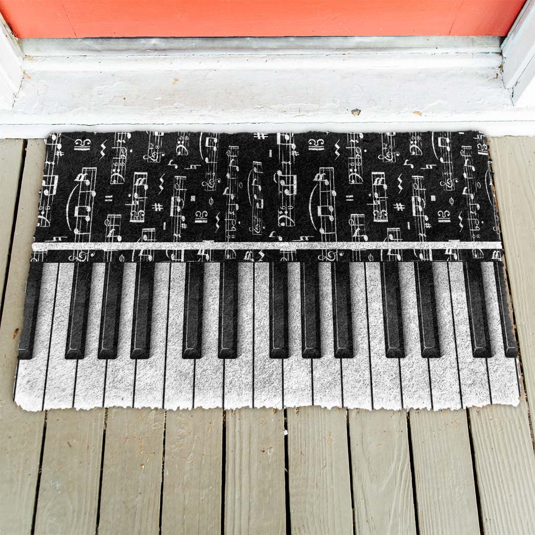 Gearhuman 3D Piano Key Doormat GB100313 Doormat