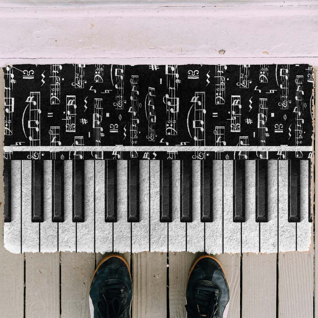 Gearhuman 3D Piano Key Doormat GB100313 Doormat