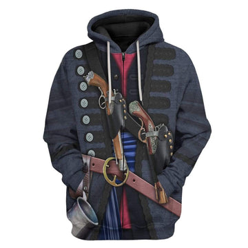 Gearhumans 3D Pirate Costume Custom Hoodie Apparel