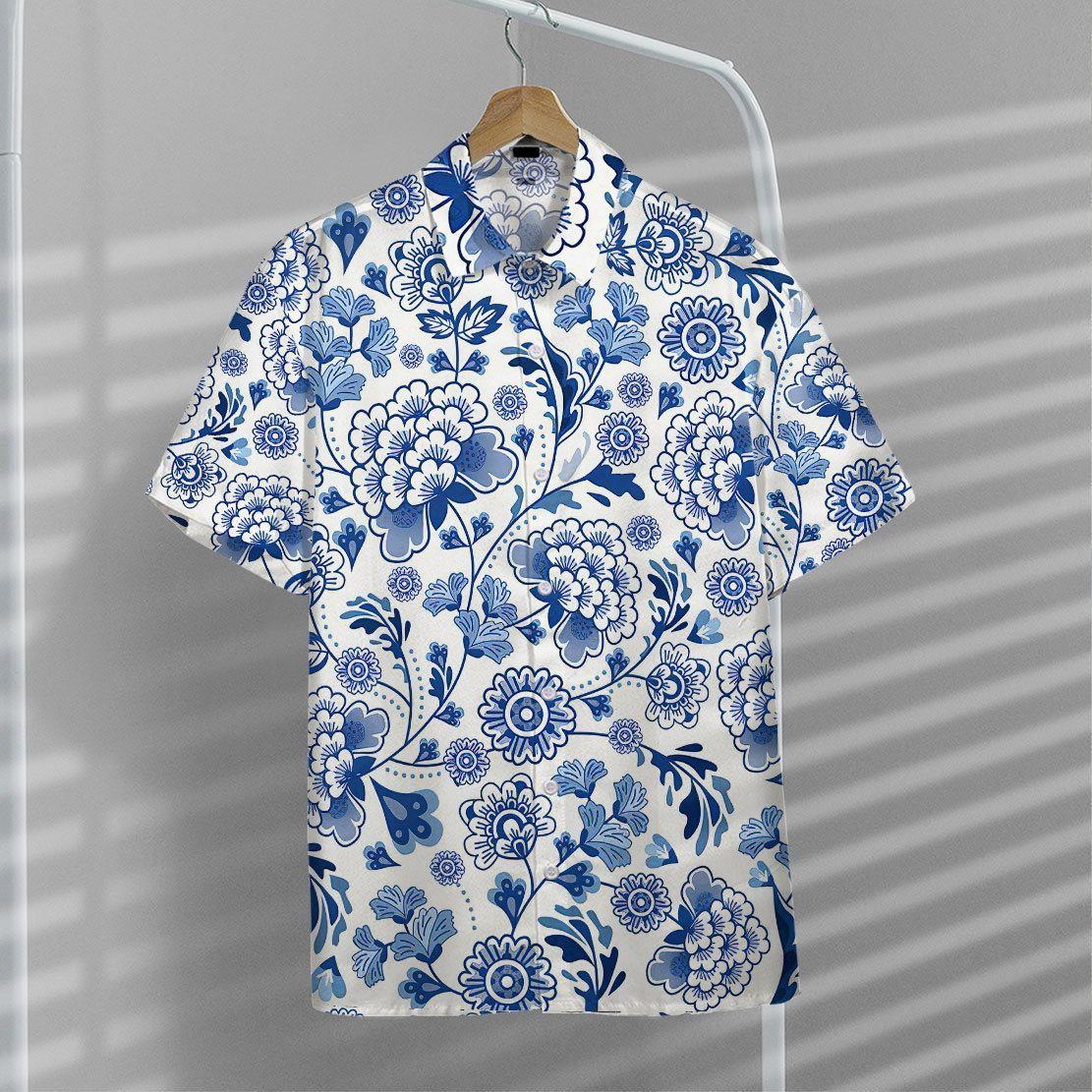 Gearhuman 3D Porcelain Pattern Hawaii Shirt ZK0406215 Hawai Shirt 