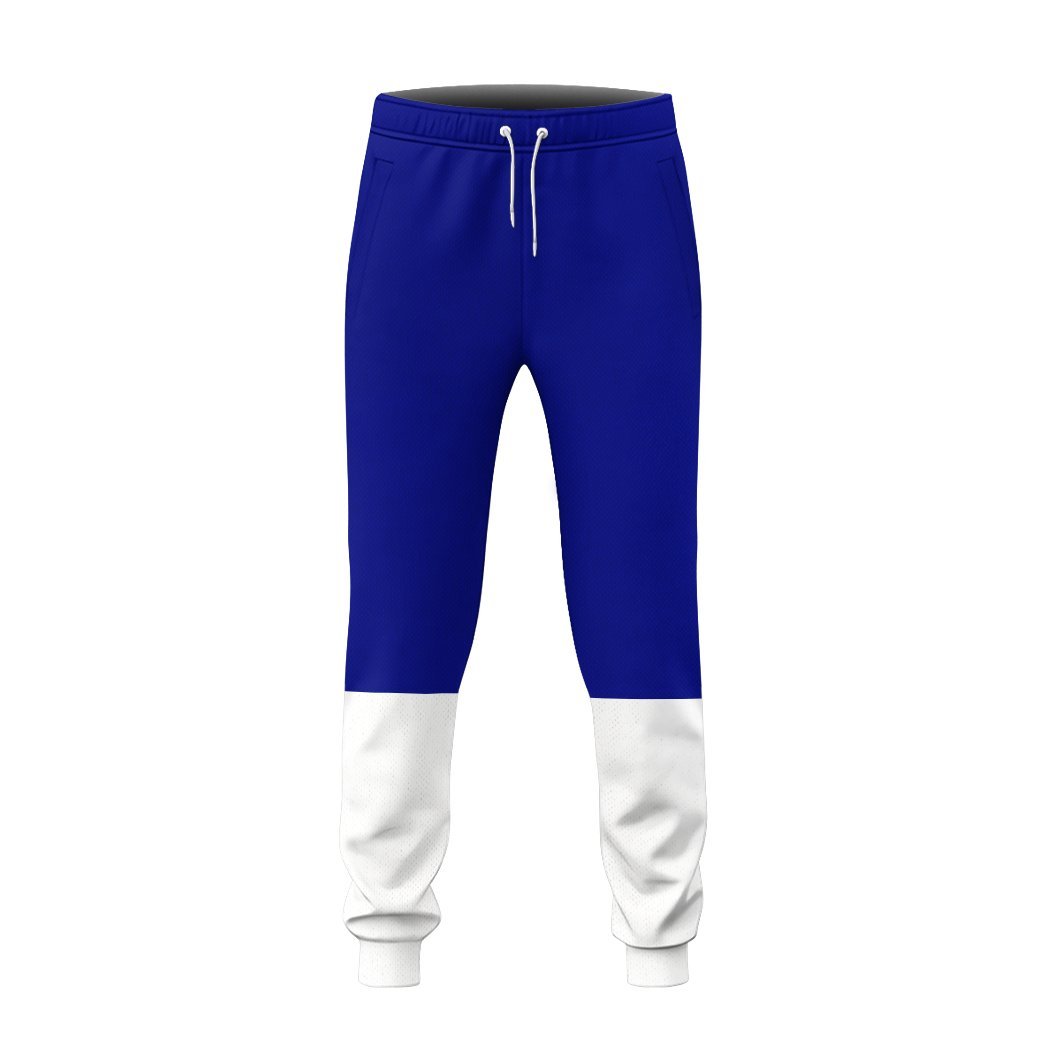 Gearhuman 3D Power Rangers in Space Blue Custom Sweatpants GV040117 Sweatpants 