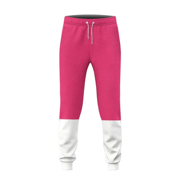 Gearhuman 3D Power Rangers in Space Pink Custom Sweatpants GV040120 Sweatpants 