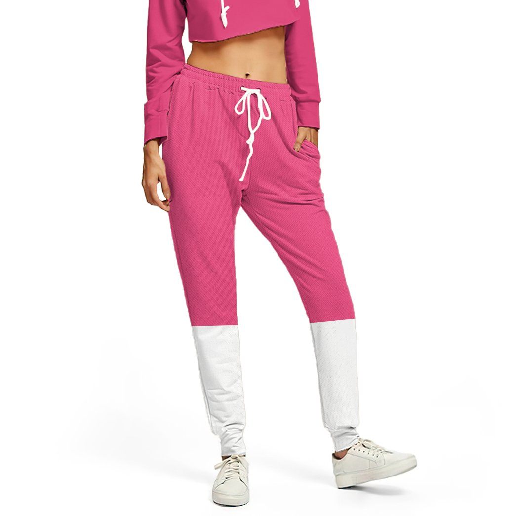 Gearhuman 3D Power Rangers in Space Pink Custom Sweatpants GV040120 Sweatpants Sweatpants S 