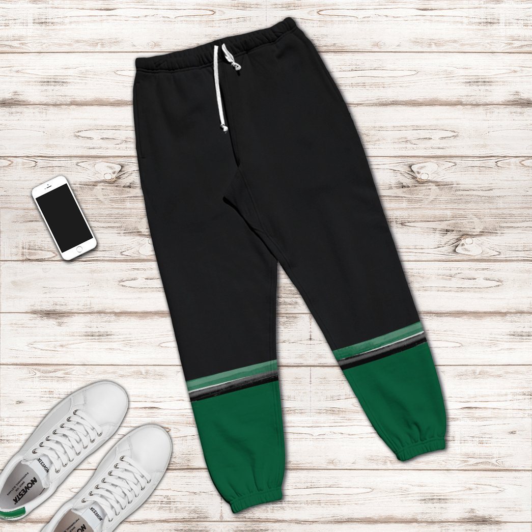 Gearhuman 3D Power Rangers Samurai Green Custom Sweatpants GV11018 Sweatpants 