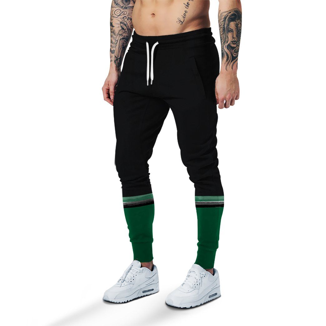 Gearhuman 3D Power Rangers Samurai Green Custom Sweatpants GV11018 Sweatpants Sweatpants S 