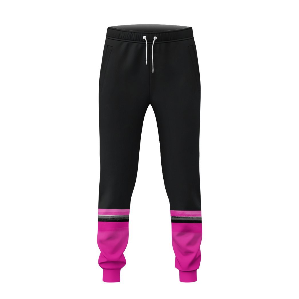 Gearhuman 3D Power Rangers Samurai Pink Custom Sweatpants GV110121 Sweatpants 