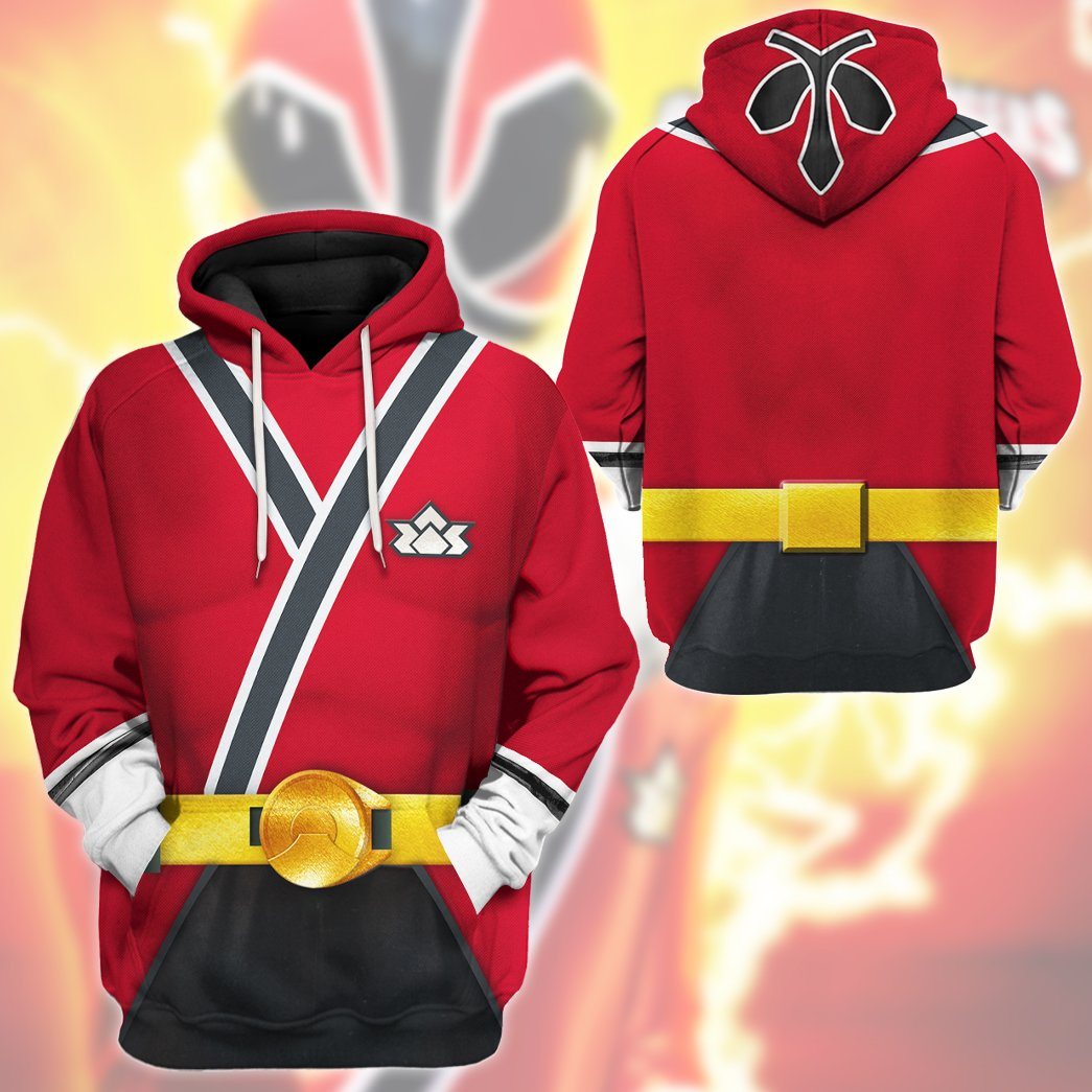 Red Power Ranger Samurai Costume