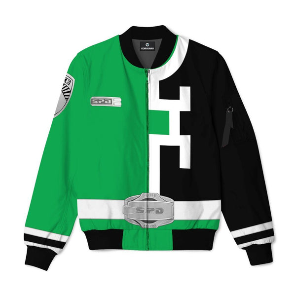 Gearhumans 3D Power Rangers SPD Green Bomber