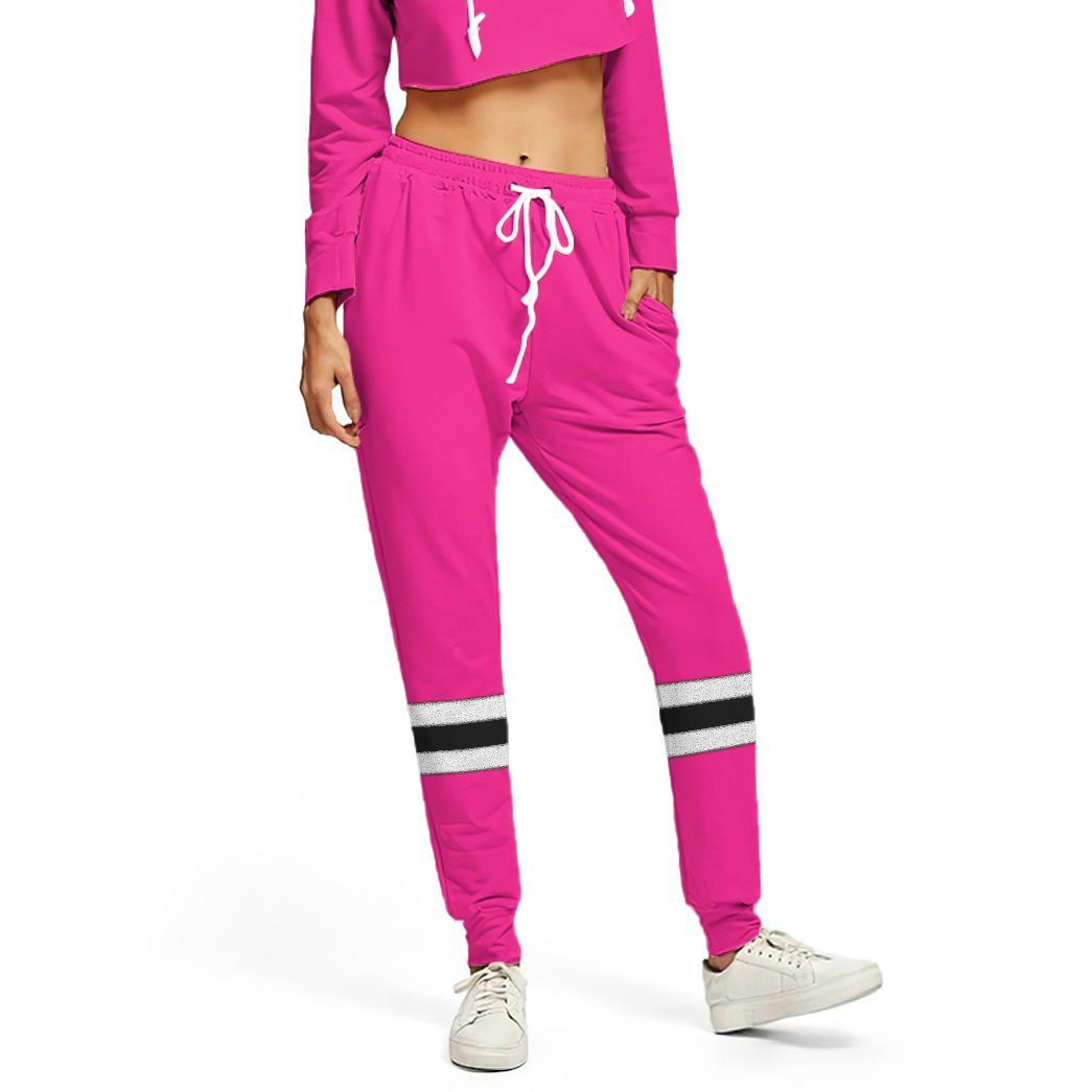 Gearhuman 3D Power Rangers S.P.D Pink Sweatpants GB290124 Sweatpants Sweatpants S