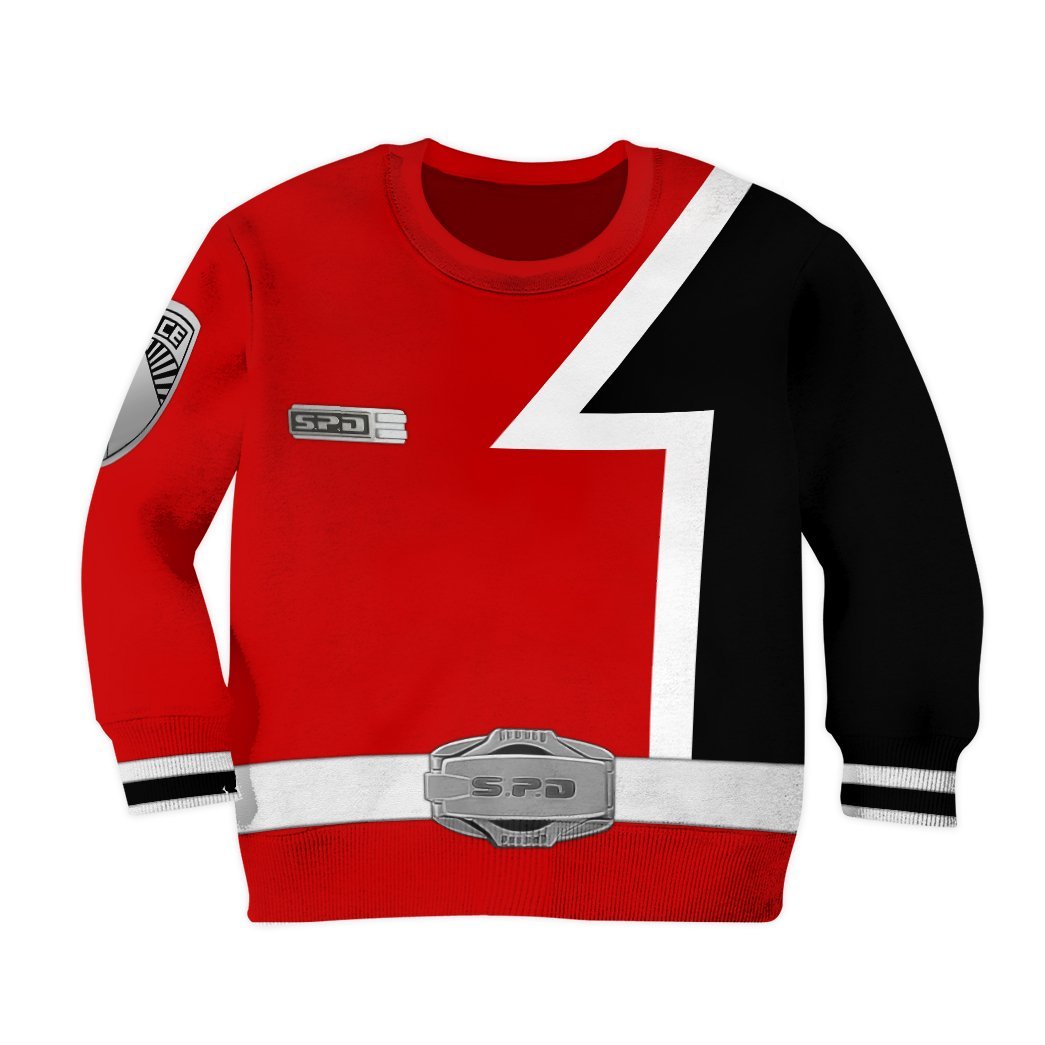  Youth: Power Rangers - Red Ranger Emblem Kids T-Shirt Size YS :  Clothing, Shoes & Jewelry