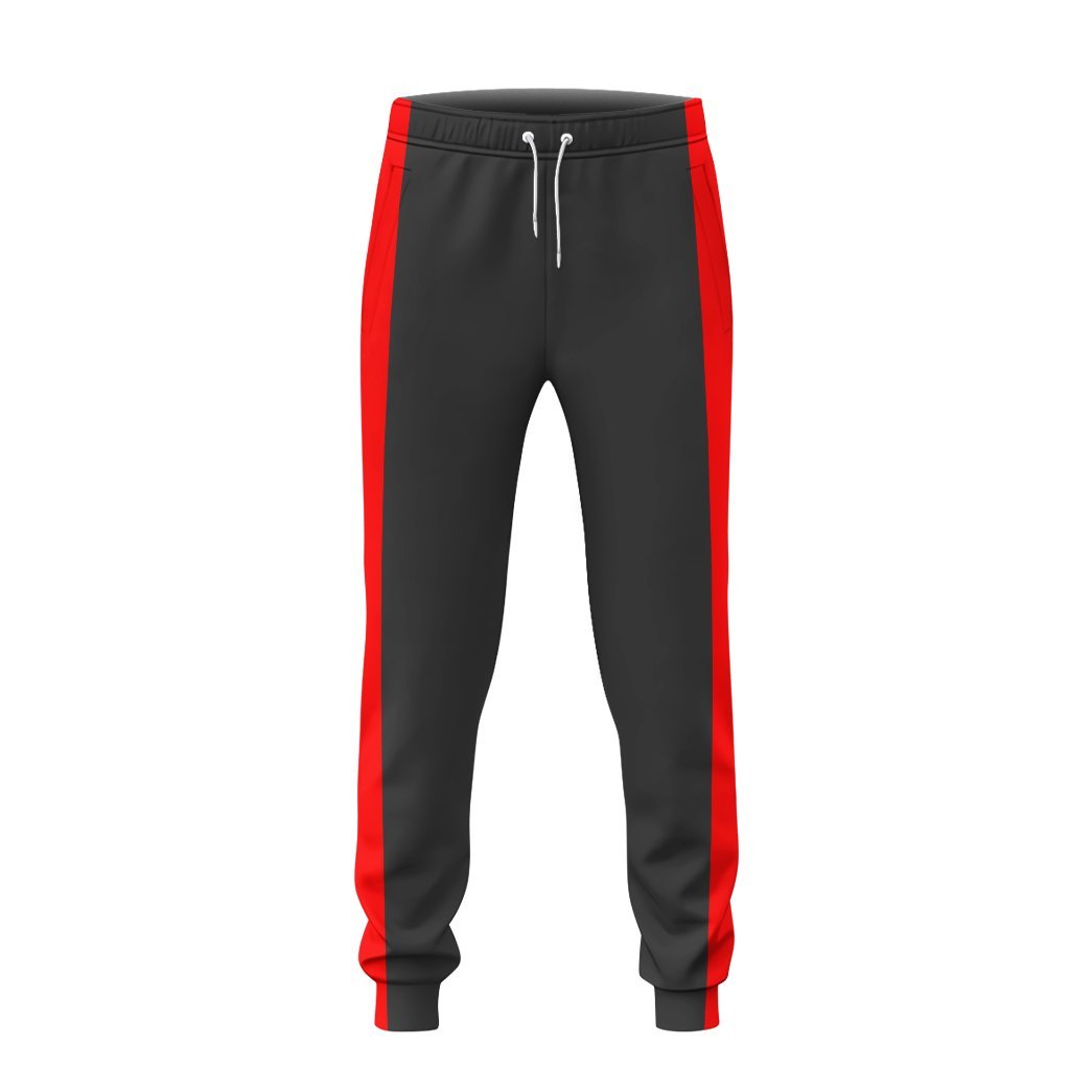 Gearhuman 3D Power Rangers S.P.D Red Uniform Sweatpants GB290134 Sweatpants