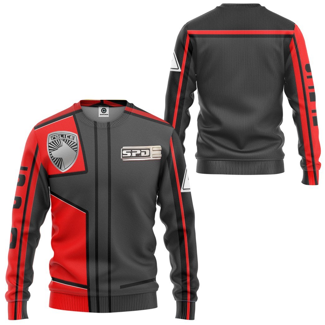 3D Power Rangers SPD Apparel Collection