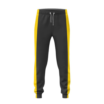 Gearhumans 3D Power Rangers S.P.D Yellow Uniform Sweatpants