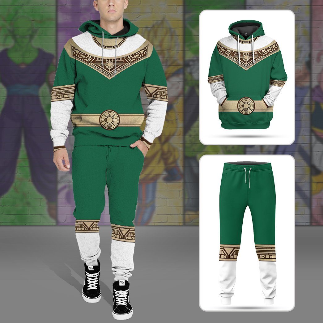 Gearhuman 3D Power Rangers Zeo Green Custom Sweatpants GV08011 Sweatpants 