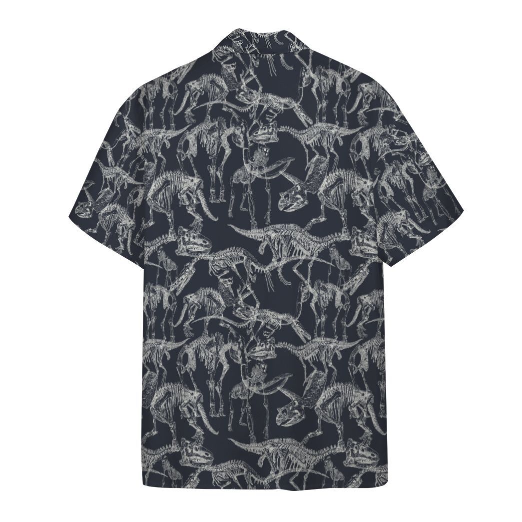Gearhuman 3D Prehistoric Animals Hawaii Shirt ZK2106216 Short Sleeve Shirt 