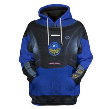 Gearhumans 3D Prometheus Space Suit Custom Hoodie Apparel